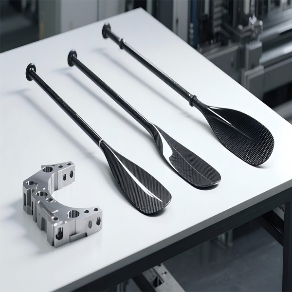 Carbon fiber paddle board